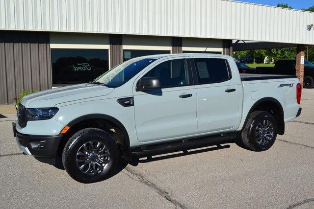 2021 Ford Ranger XL in Gray — front three-quarter view