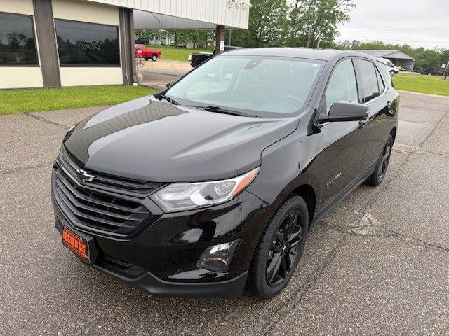 2020 Chevrolet Equinox LT in Mosaic Black Metallic — front three-quarter view